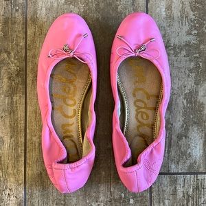Sam Edelman Pink Ballet Flats Size 10.5